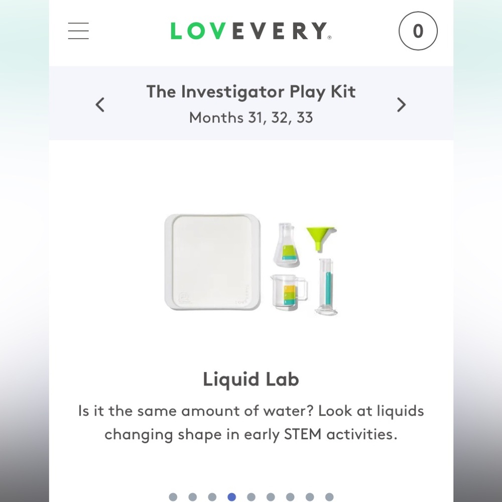 Lovevery Liquid Lab (Investigator Play Kit)